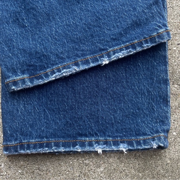 Abercrombie & Fitch High Rise Jeans Size 28 / 6 R - The ‘90s Straight - Picture 6 of 6